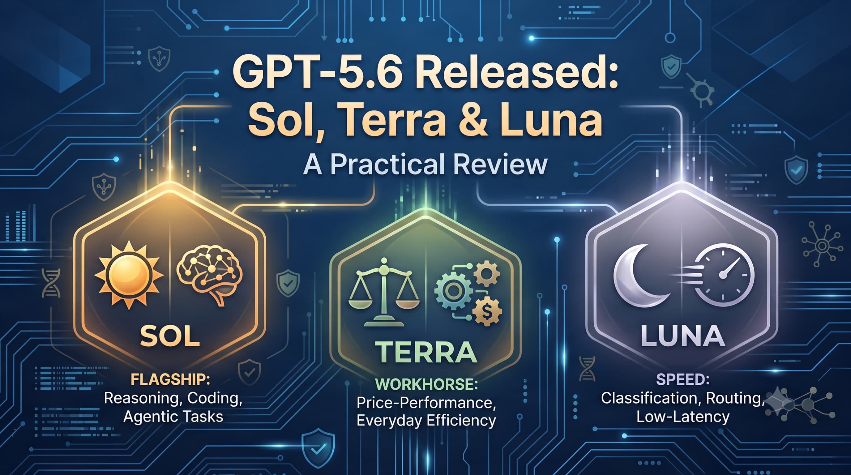 GPT-5.6 Released: Sol, Terra & Luna - A Practical Review